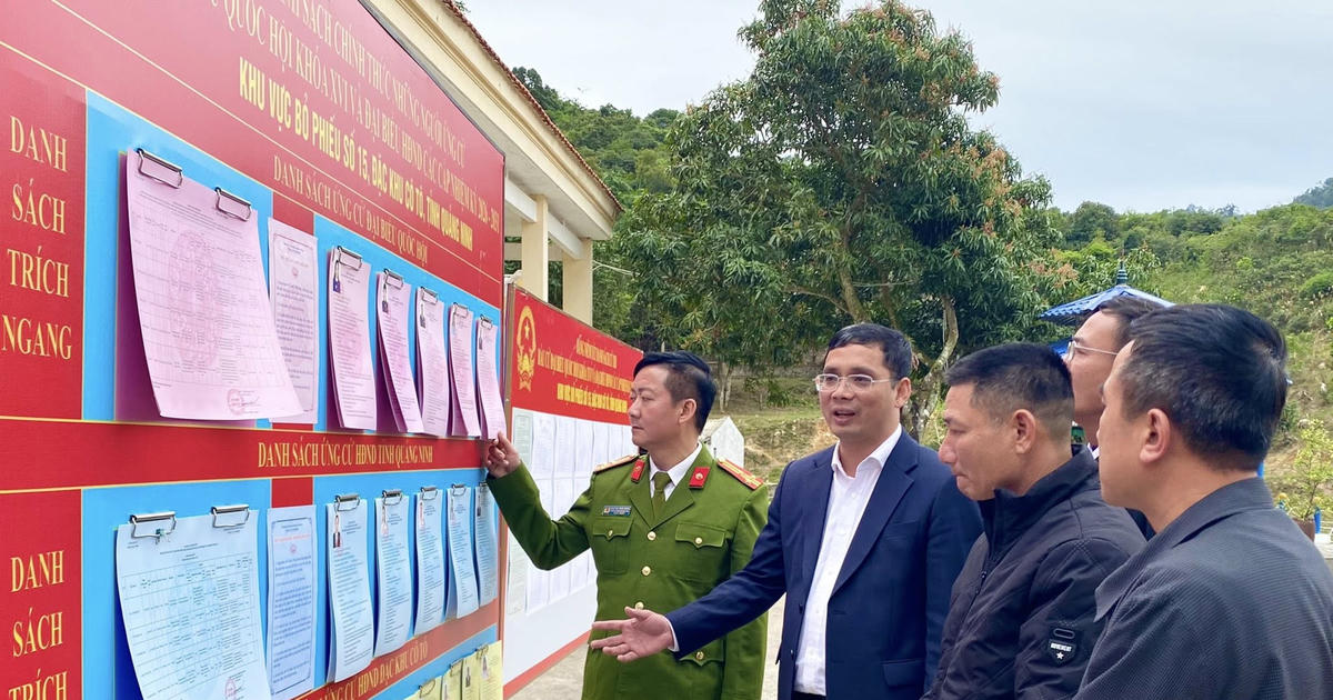 Không khí rộn ràng trước ngày bầu cử ở đặc khu Cô Tô