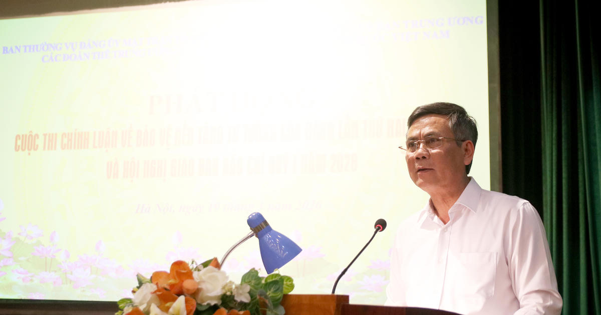 Phát động Cuộc thi chính luận về bảo vệ nền tảng tư tưởng của Đảng lần thứ Hai, năm 2026