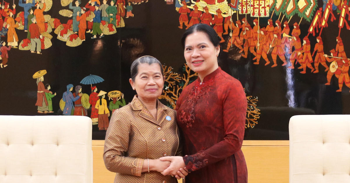 Đoàn đại biểu cấp cao Hội đồng Quốc gia Mặt trận Đoàn kết Phát triển Tổ quốc Campuchia kết thúc tốt đẹp chuyến thăm và làm việc tại Việt Nam