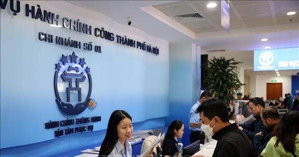 Hà Nội: 95% thủ tục hành chính có thể xử lý tại nhà