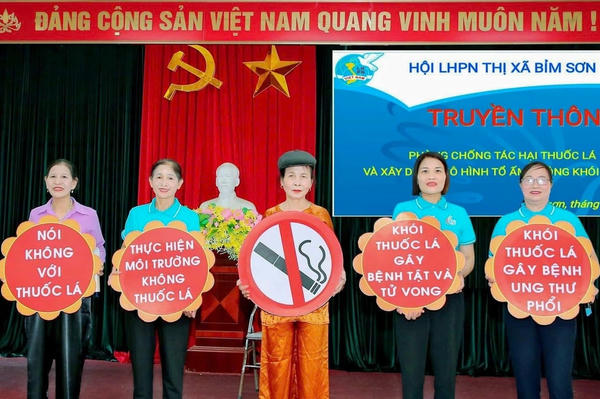 Hiệu quả từ mô hình “Gia đình có sức khỏe - không khói thuốc”