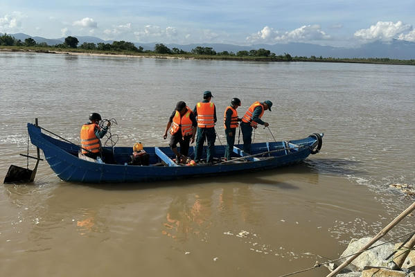 Đắk Lắk: Chìm thuyền trên sông Ba, một phụ nữ mất tích