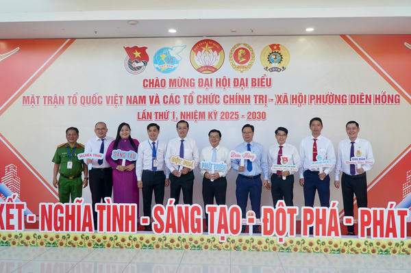 TP Hồ Chí Minh: Ông Nguyễn Kim Trung làm Chủ tịch Uỷ ban MTTQ Việt Nam phường Diên Hồng