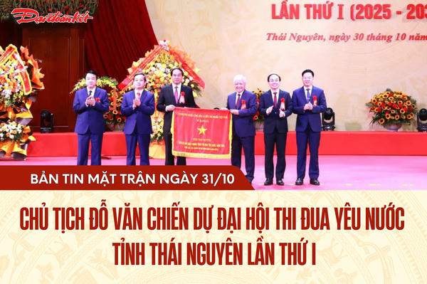 Bản tin Mặt trận sáng 31/10