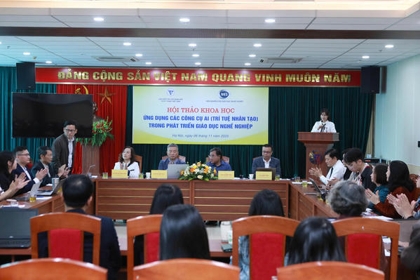 Ứng dụng công cụ AI trong phát triển giáo dục nghề nghiệp