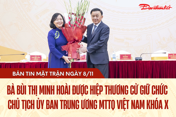 Bản tin Mặt trận sáng 8/11 Bản tin Mặt trận sáng 8/11