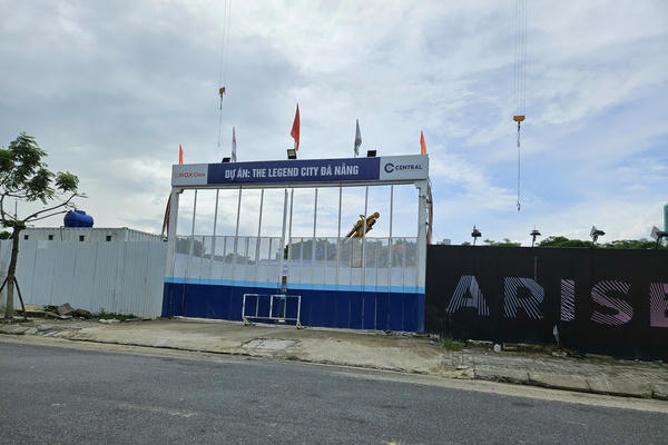 Dự án The Legend City Danang chưa đủ điều kiện bán nhà ở