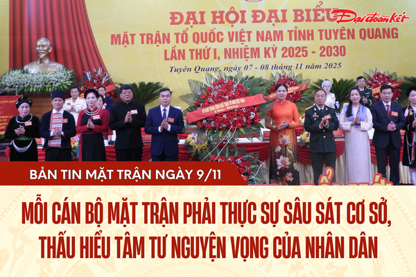 Bản tin Mặt trận sáng 9/11 Bản tin Mặt trận sáng 9/11