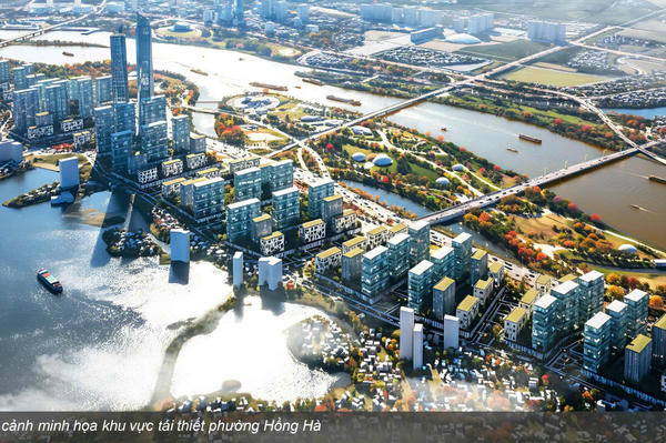 Đại lộ cảnh quan sông Hồng, biểu tượng mới cho sự phát triển bền vững