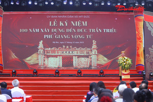 Hà Nội: Tổ chức kỷ niệm 100 năm xây dựng Đền Đức Trần Triều Hà Nội: Tổ chức kỷ niệm 100 năm xây dựng Đền Đức Trần Triều