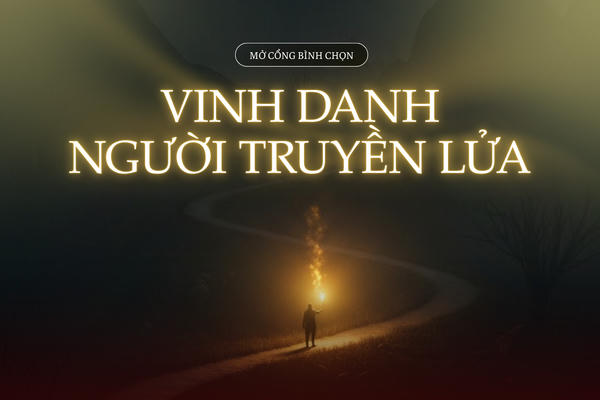 Infographic: Cách thức bình chọn giải thưởng “Vinh danh Người Truyền Lửa”