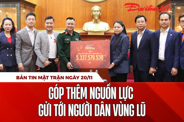 Bản tin Mặt trận sáng 20/11