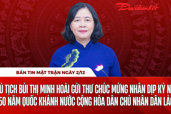 Bản tin Mặt trận sáng 2/12