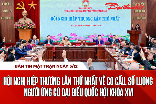 Bản tin Mặt trận sáng 5/12
