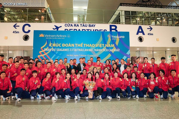 Đoàn Thể thao Việt Nam lên đường tham dự SEA Games 33 Đoàn Thể thao Việt Nam lên đường tham dự SEA Games 33
