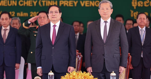 Thủ tướng Phạm Minh Chính cùng Thủ tướng Campuchia khai trương cặp cửa khẩu quốc tế mới Thủ tướng Phạm Minh Chính cùng Thủ tướng Campuchia khai trương cặp cửa khẩu quốc tế mới