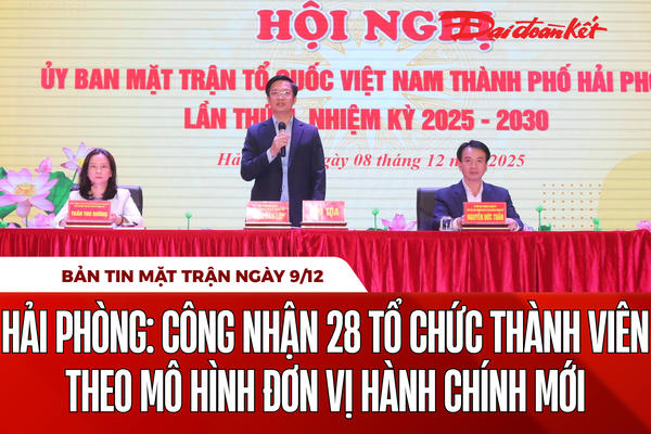 Bản tin Mặt trận sáng 9/12