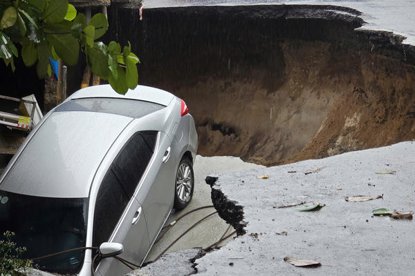 Vụ sụt lụn khu đô thị ven sông Hàn Đà Nẵng: Nhà thầu cho rằng do mưa lớn