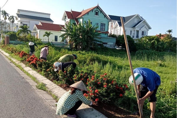 Những con đường nông thôn mới sáng - xanh - sạch - đẹp Những con đường nông thôn mới sáng - xanh - sạch - đẹp