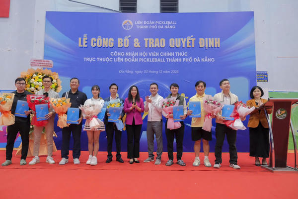 Phát triển pickleball, góp thêm sản phẩm du lịch Đà Nẵng