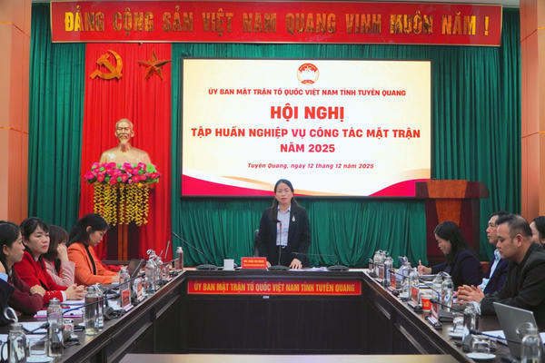Tuyên Quang tập huấn nghiệp vụ Mặt trận cho hơn 4.000 cán bộ cơ sở
