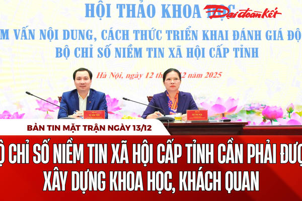 Bản tin Mặt trận sáng 13/12