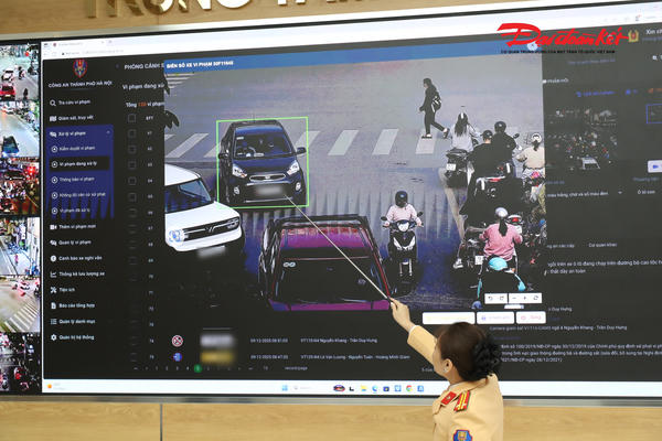 Cận cảnh Trung tâm điều khiển hơn 1.800 Camera AI phát hiện tối đa 28 loại hành vi vi phạm