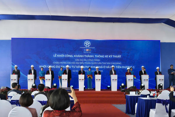 Khởi công dự án khu nhà ở xã hội Tiên Dương Park City