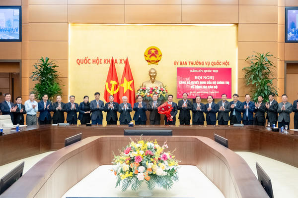 Ông Nguyễn Hồng Diên được chỉ định giữ chức Phó Bí thư chuyên trách Đảng ủy Quốc hội