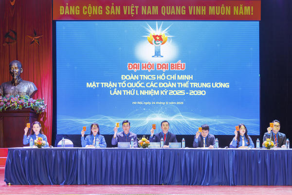 Khai mạc Đại hội đại biểu Đoàn TNCS Hồ Chí Minh MTTQ, các đoàn thể Trung ương lần thứ I, nhiệm kỳ 2025-2030