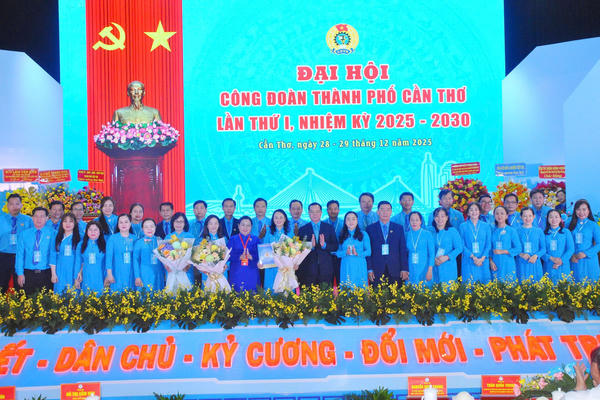 Cần Thơ: Nhiệm vụ trọng tâm là chăm lo, bảo vệ quyền và lợi ích hợp pháp, chính đáng của người lao động 