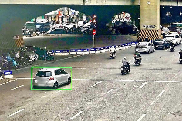 Hơn 500 phương tiện vi phạm giao thông được phát hiện qua hệ thống Camera AI