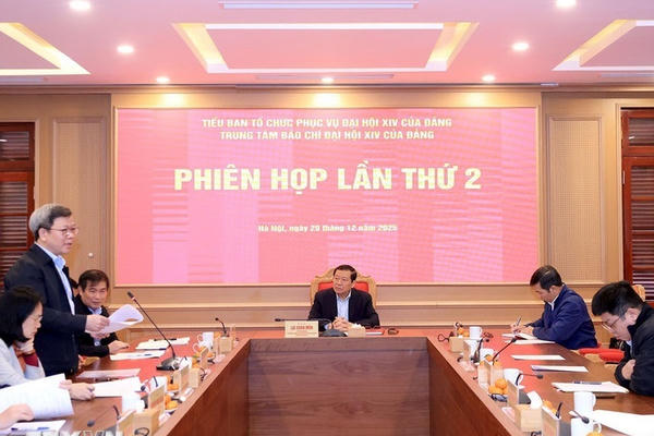 Khẩn trương triển khai nhiệm vụ của Trung tâm báo chí Đại hội XIV của Đảng