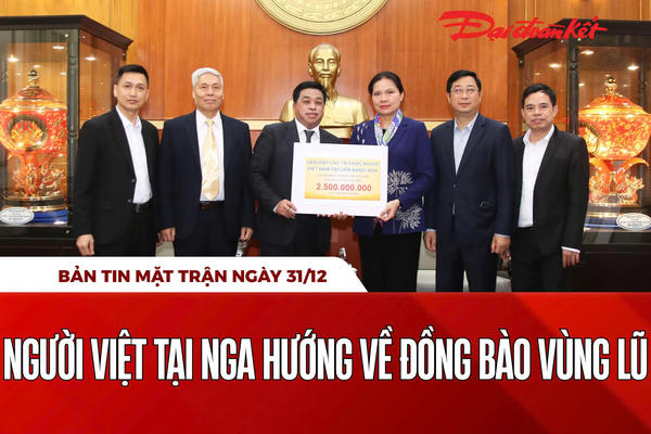 Bản tin Mặt trận sáng 31/12