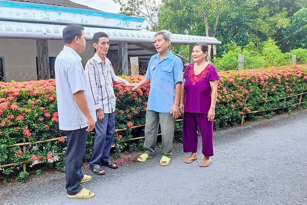 Mặt trận đồng hành xây dựng nông thôn mới 