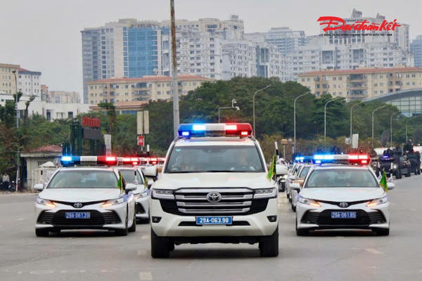 CSGT Hà Nội triển khai lực lượng phục vụ sơ duyệt, diễn tập phương án bảo vệ Đại hội XIV