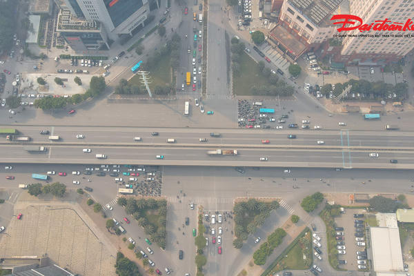 Toàn cảnh khu vực dự kiến xây hầm chui 6 làn xe ở phía Tây Hà Nội