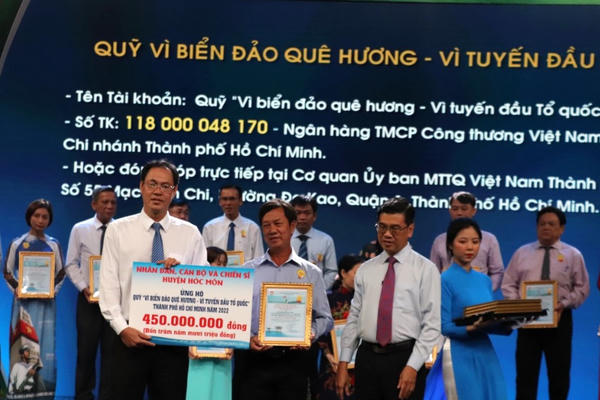 TP Hồ Chí Minh:Nhiều hoạt động hỗ trợ chiến sĩ, đồng bào nơi biên giới và hải đảo