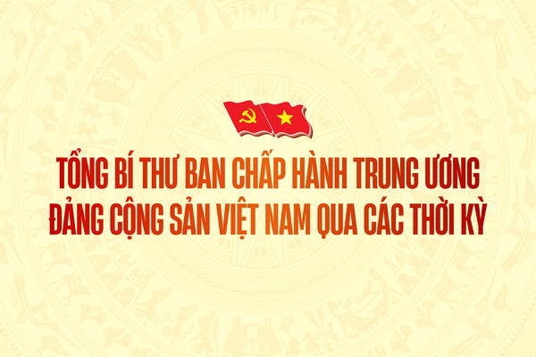 Infographic: Tổng Bí thư Ban Chấp hành Trung ương Đảng Cộng sản Việt Nam qua các thời kỳ