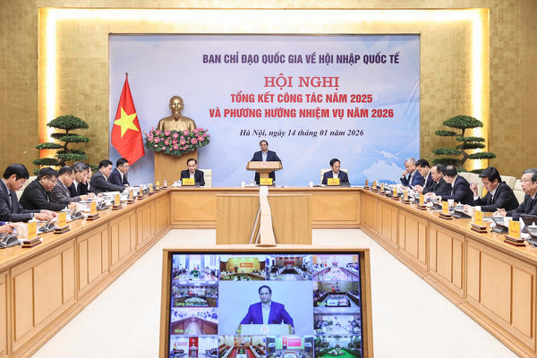 Thủ tướng: Hội nhập quốc tế phải được triển khai đồng bộ, sâu rộng, toàn diện và hiệu quả