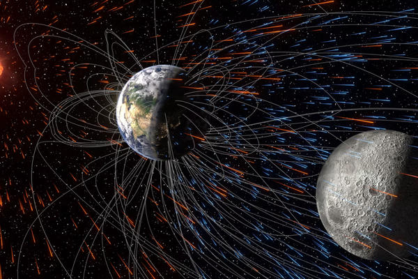 Mặt trăng đang “nuốt chửng” các phân tử từ bầu khí quyển Trái đất Mặt trăng đang “nuốt chửng” các phân tử từ bầu khí quyển Trái đất