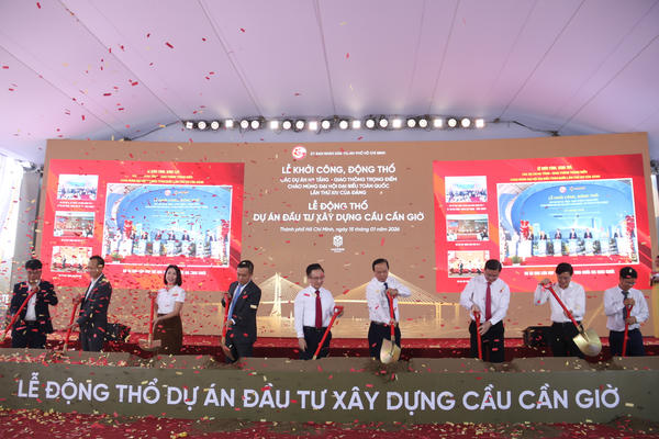 TP Hồ Chí Minh động thổ nhiều dự án hạ tầng quan trọng 