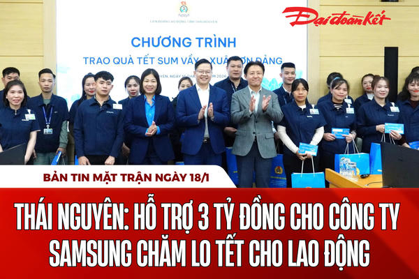 Bản tin Mặt trận sáng 18/1