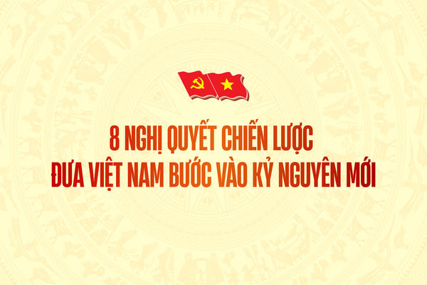 Infographic: Các nghị quyết chiến lược đưa Việt Nam bước vào kỷ nguyên mới