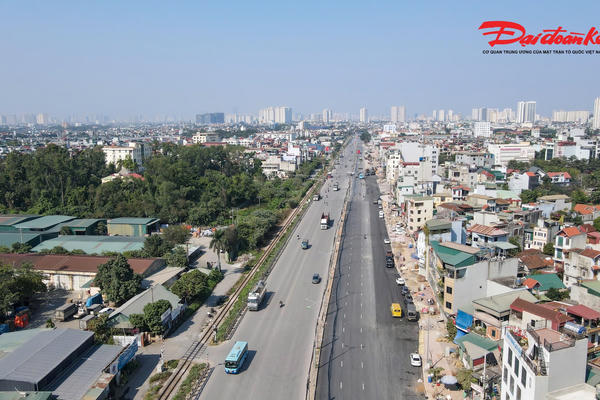 Quốc lộ 1A đoạn Văn Điển – Ngọc Hồi thành tuyến đường 8 làn xe sau 15 năm chờ đợi