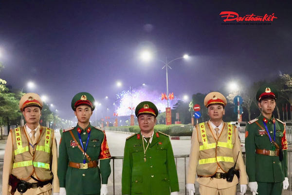 Hà Nội diễn tập phương án giao thông, an ninh cho chương trình nghệ thuật đặc biệt mừng thành công Đại hội XIV