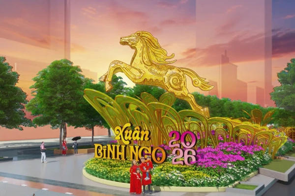 Hai phiên bản trải nghiệm độc đáo tại đường hoa Nguyễn Huệ Tết Bính Ngọ 2026