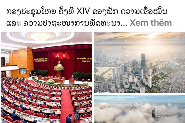 Truyền thông quốc tế đưa tin về Đại hội XIV của Đảng