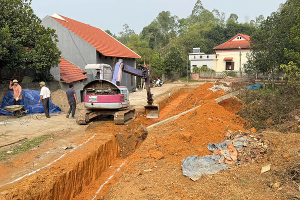 Khi người dân tự nguyện dịch rào, hiến đất ở Phú Thọ