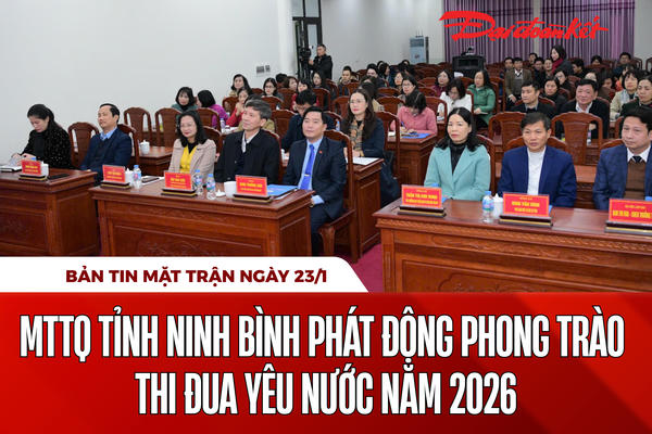 Bản tin Mặt trận sáng 23/1